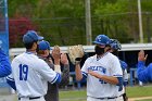 Baseball vs CGA  Wheaton College Baseball vs Coast Guard Academy during game two of the NEWMAC semi-finals playoffs. - (Photo by Keith Nordstrom) : Wheaton, baseball, NEWMAC